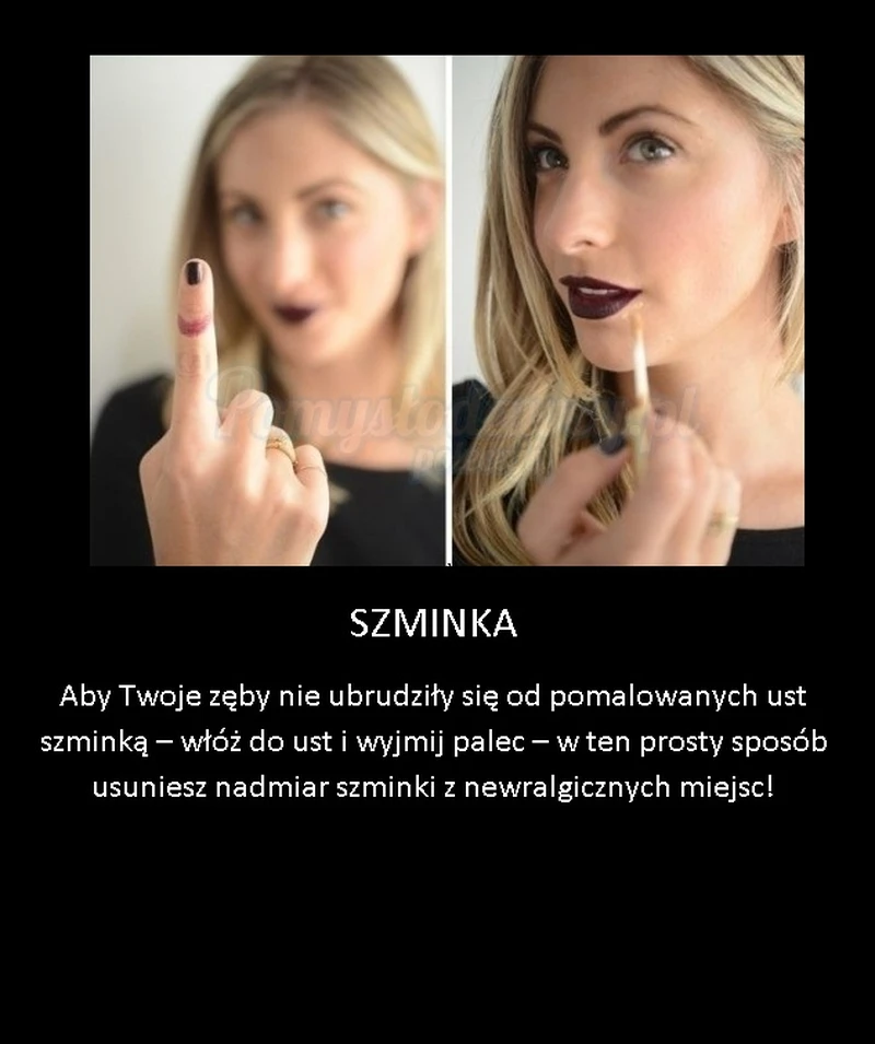 Już nigdy nie ubrudzisz zębów szminką!