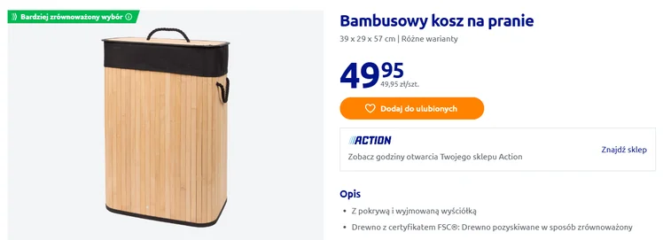 Zdjęcie Ten bambusowy gadżet z Action za 49 zł odmieni nudną łazienkę! Ma idealne wymiary, jest praktyczny i robi wrażenie #1