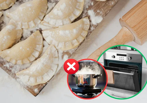 Nie gotuj pierogów w wodzie! Upiecz je w piekarniku, a zaskoczysz wszystkich!