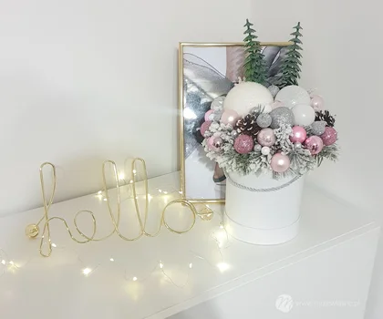 Stroiki i flower boxy na Boże Narodzenie – DIY