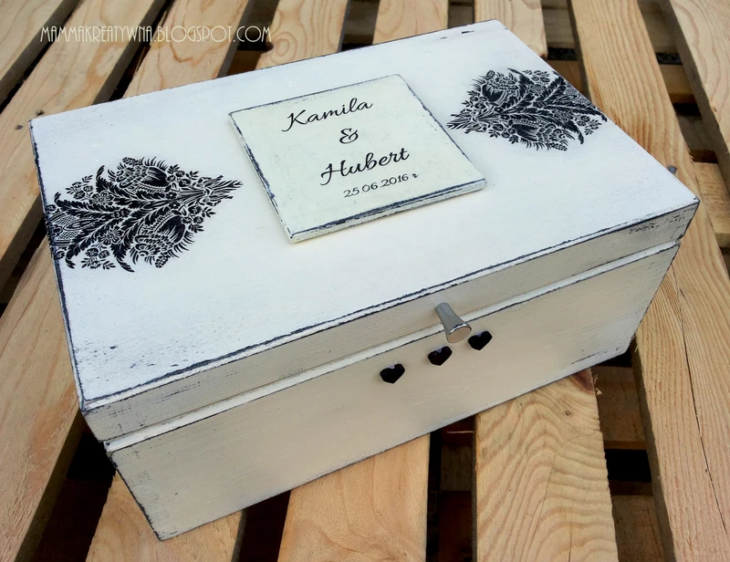 Wedding BOx- piknęa pamiątka z okazji ślubu.