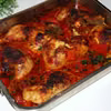 Udka pieczone w pomidorach
