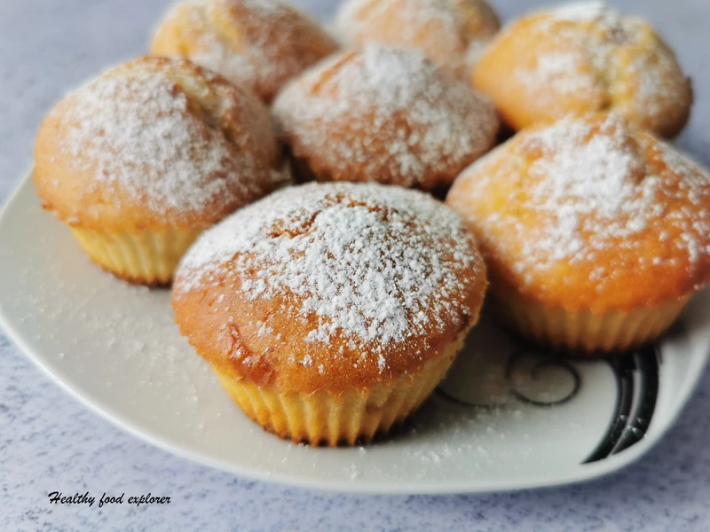 Muffinki a'la pączki