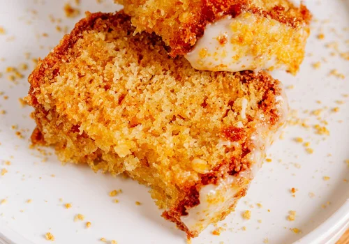 Puszyste ciasto pomarańczowe