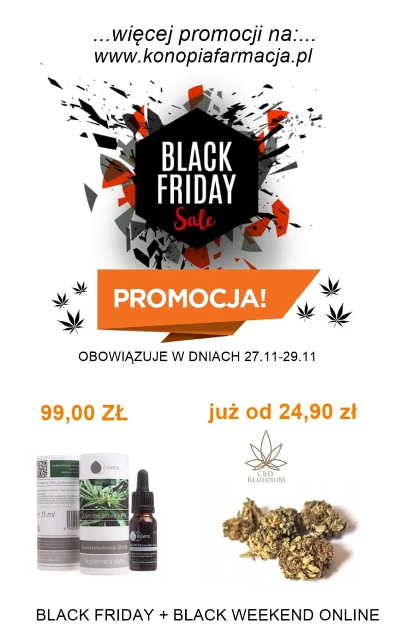 Black Friday - TO JUŻ DZIŚ !! Promocje znajdziesz zarówno w sklepie stacjonarnym jak i internetowym