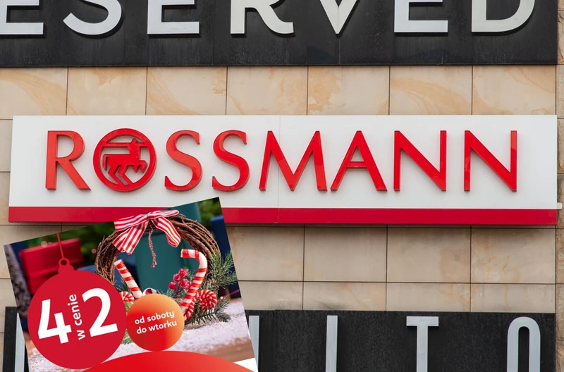 Wielka promocja w Rossmannie! 4 w cenie 2 na wybrane dekoracje i tekstylia świąteczne