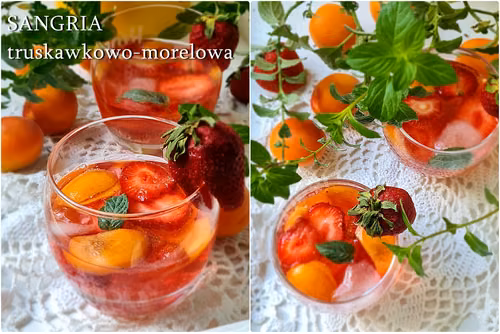 Sangria truskawkowo-morelowa