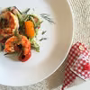 PIĄTEK: SPAGHETTI Z CUKINII Z KREWETKAMI I PESTO