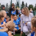 Oficjalny debiut Marty Nawrockiej. Pierwsza Dama RP wsparła piłkę nożną kobiet!
