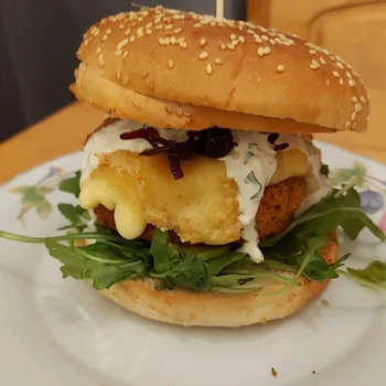 Burger bez mięsa.