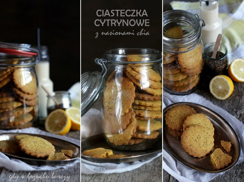 Cytrynowe ciasteczka z chia