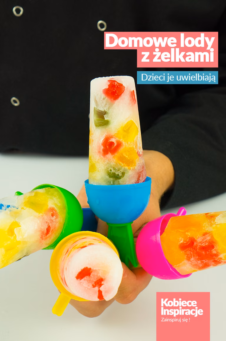 Domowe lody z żelkami