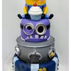 Torcik z minionkami