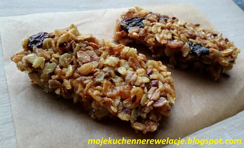 Domowe batoniki musli