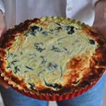 PONIEDZIAŁEK: QUICHE Z ZIEMNIAKÓW Z ŁOSOSIEM I SZPINAKIEM