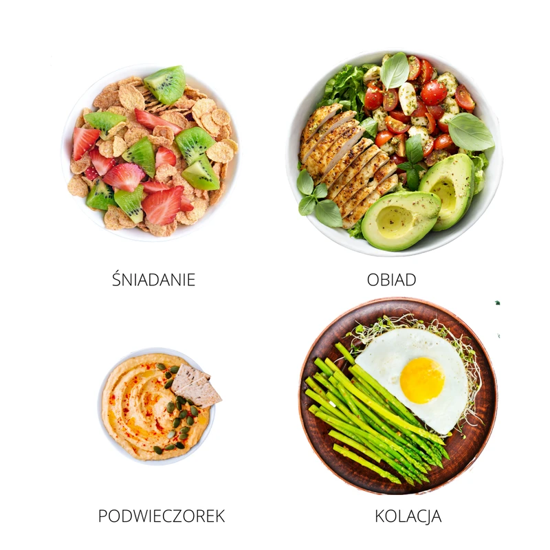 Menu na cały dzień 1600 kcal