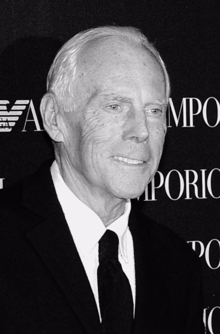 Giorgio Armani nie żyje – ikona włoskiej mody odeszła w wieku 91 lat