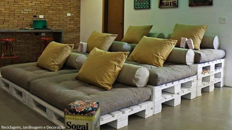 Kino domowe z palet 
