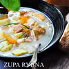 Chowder. Zupa z wędzonym łososiem i ziemniakami