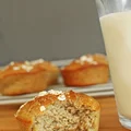 muffiny bananowe z płatkami owsianymi