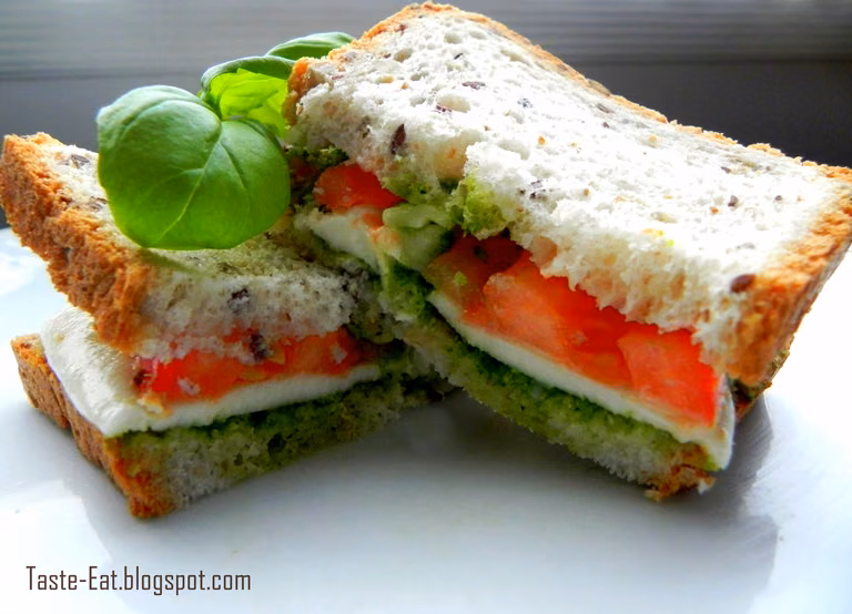 Tosty a la caprese