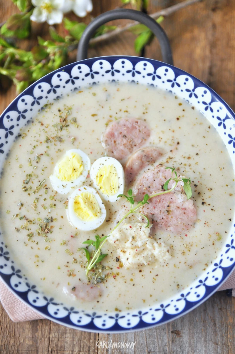 Barszcz biały - Kardamonowy