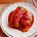 Warzywne gołąbki w sosie pomidorowym Vegan