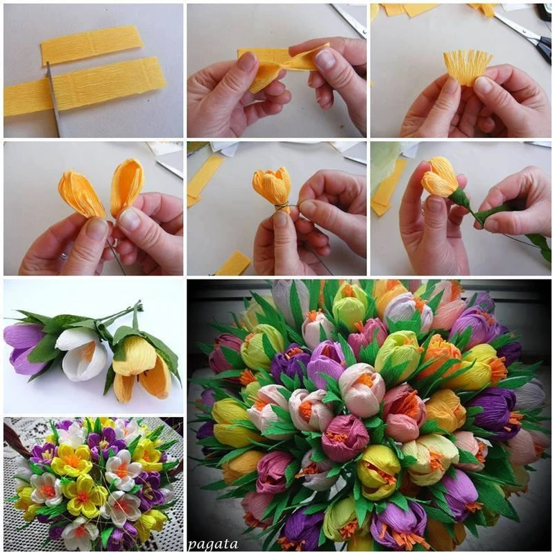 Bukiety z papieru