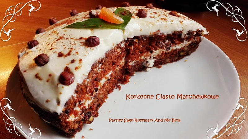 Korzenne ciasto marchewkowe (proste!)