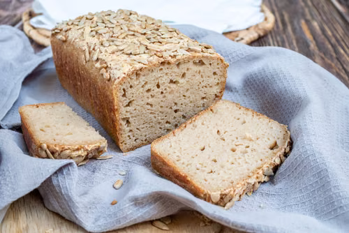 Chleb bez glutenu na zakwasie gryczano ryżowym