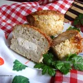 Muffinki mięsno - ryżowe z fetą zapiekane w kokilkach. Fajna przekąska lub obiad.