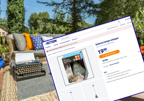 Ta wisząca lampa solarna z Action za 19 zł to hit wiosny 2026! Zero kabli i rachunków, ażurowy klosz nada boskiego klimatu