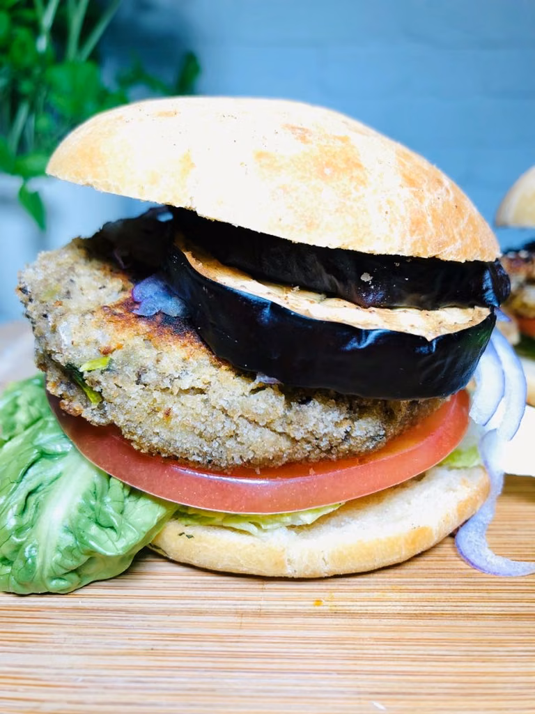 BŁYSKAWICZNE BURGERY WEGETARIAŃSKIE