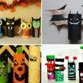 Papierowe dekoracje na Halloween