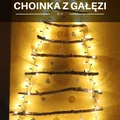 DIY Choinka z gałęzi