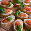 Grzanki tostada con tomate