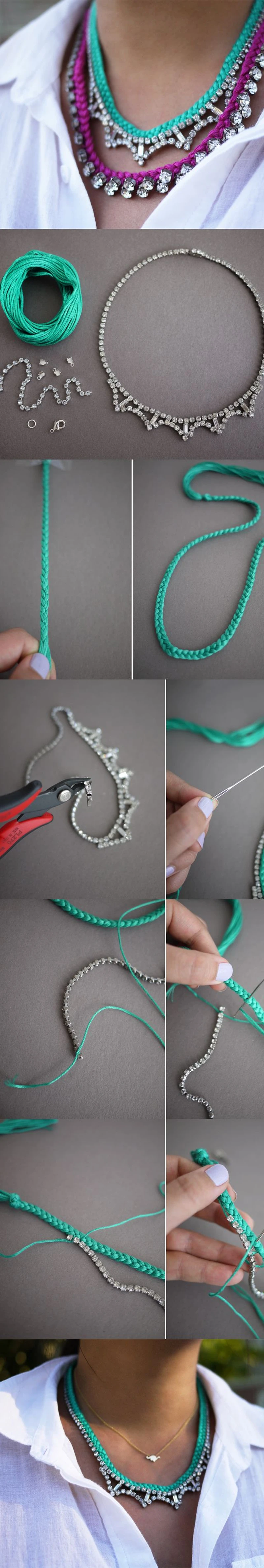 Naszyjnik DIY krok po kroku
