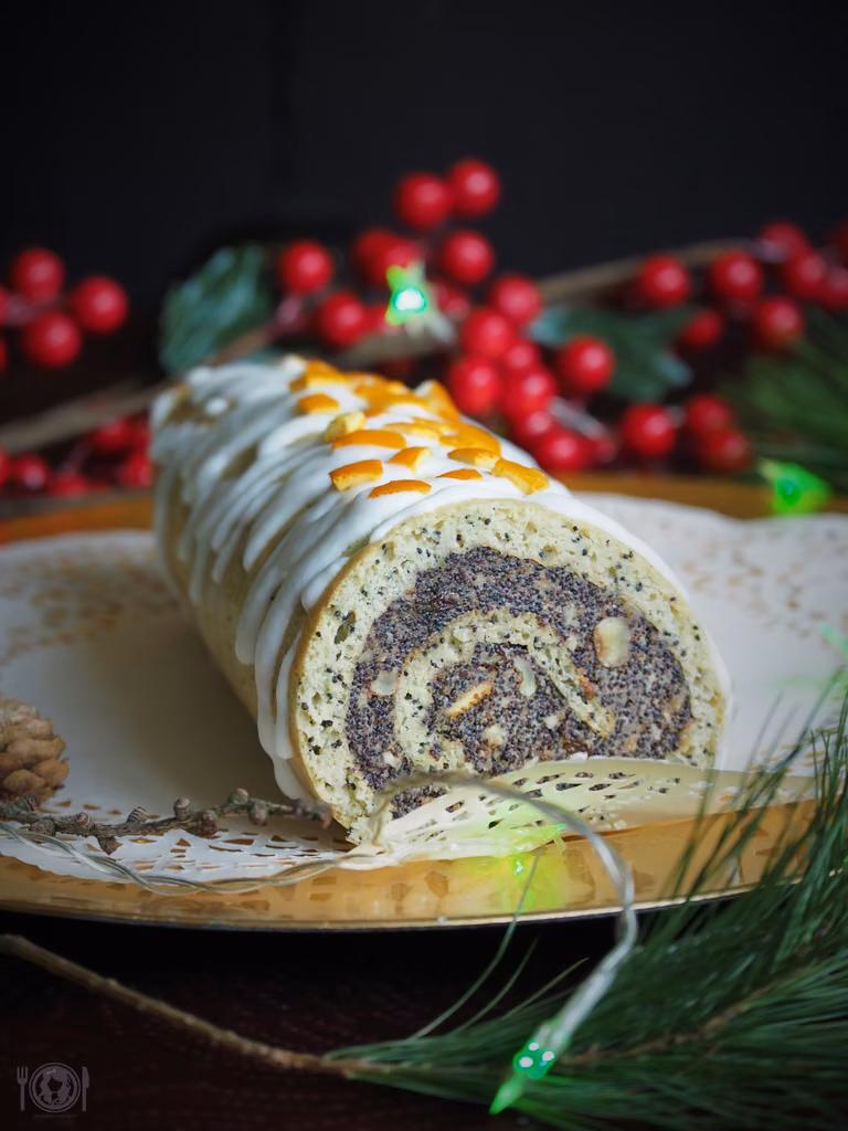 Keto rolada makowa (Paleo, LowCarb)