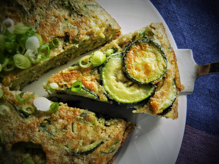 Omlet- torcik z cukinią