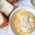 Tagliatelle z kremowym sosem serowym