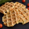 Cukiniowe gofry