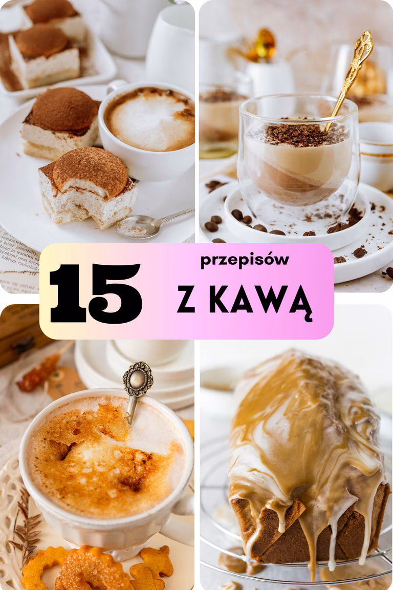 15 przepisów z kawą