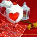 Deser na walentynki