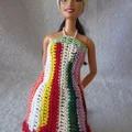 Sukienka dla Barbie