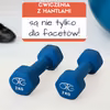 Ćwiczenia z hantlami nie tylko dla facetów!