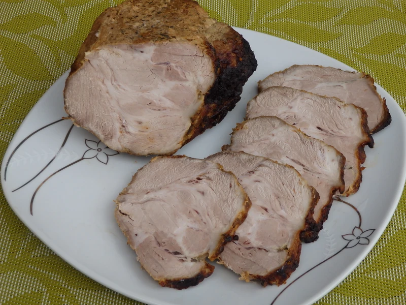 Pieczona karkówka w musztardzie delikatesowej