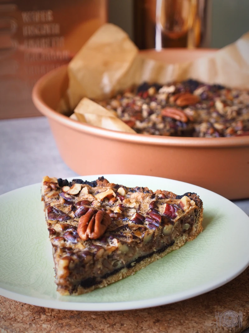 Keto pecan pie (Paleo, LowCarb)