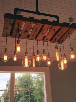 Lampa z różnymi żarówkami- DIY