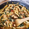 Makaron z kurczakiem w sosie gorgonzola