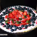 Tarta potrójnie owocowa